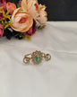 Royal Kundan Floral Open Ring