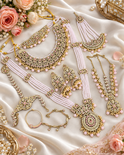 Bridal Indian Jewellery Set – Multi-Piece Ethnic Wedding Collection