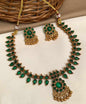 Rani Pink Teardrop Necklace & Earrings Set