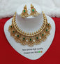 South Indian Multi-Stone with Pearls Necklace Set