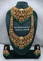 Heritage South Indian Bridal Temple Jewellery Combo Set